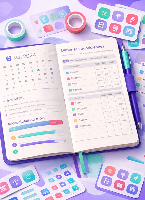 Carnet de Budget Moneyes — Édition Signature