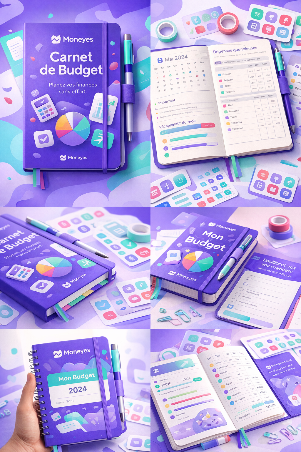 Carnet de Budget Moneyes — Édition Signature