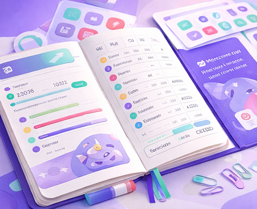 Carnet de Budget Moneyes — Édition Signature